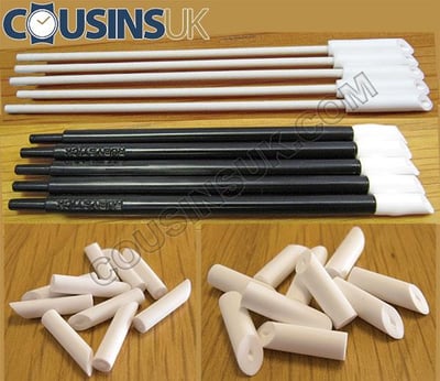 Rubber Head (Rubystick) Cleaning Swabs