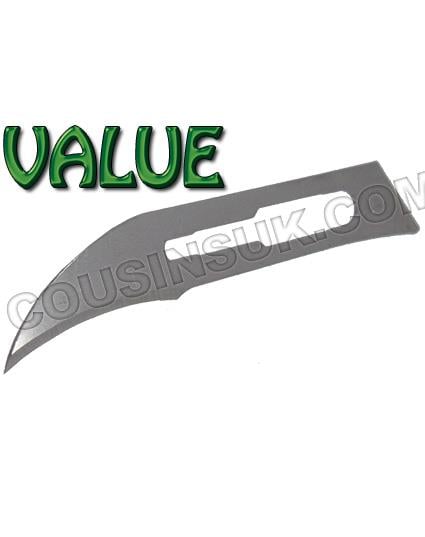 No.12 Sterilised Universal Blades, Small Fitting