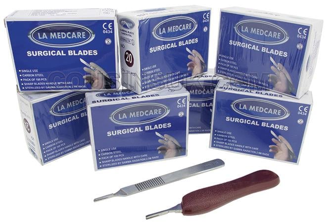 Scalpel (Blades, small fitting) Sterilised