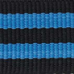 Black / Blue 18mm