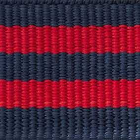 Dark Blue / Red 18mm