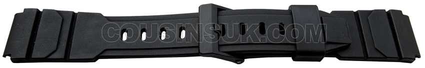 18mm (20mm) Black Buckle