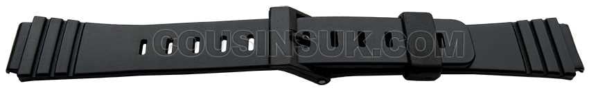 14mm (18mm) Black Buckle