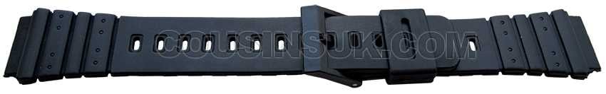 19mm (24mm) Black Buckle