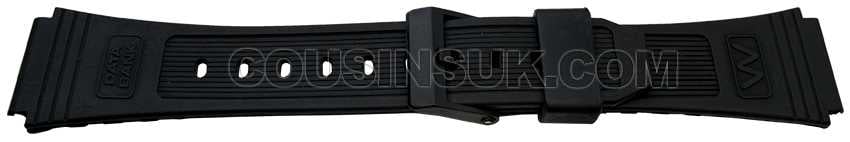 19mm (25mm) Black Buckle