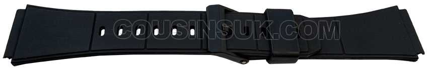 20mm (24.5mm) Black Buckle