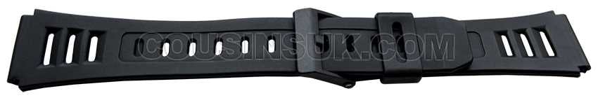 19mm (23mm) Black Buckle