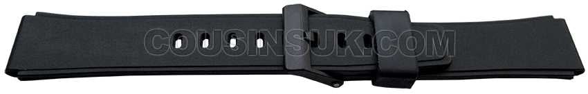 17mm (20mm) Black Buckle