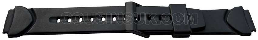 16mm (22mm) Black Buckle