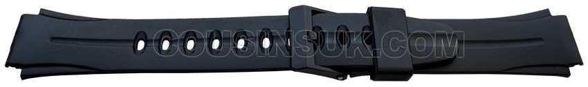 17mm (23mm) Black Buckle