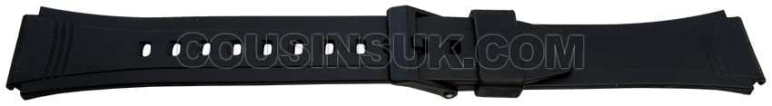 18mm (23mm) Black Buckle