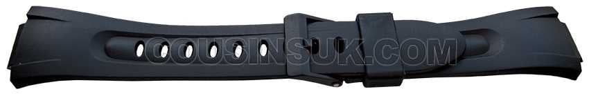 15mm (25mm) Black Buckle