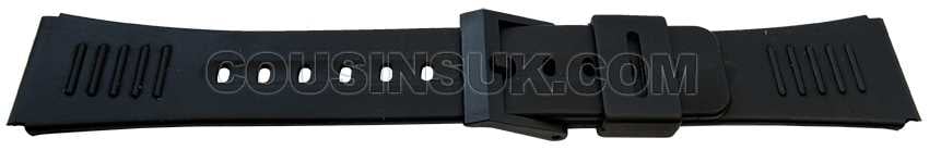 22mm (24mm) Black Buckle