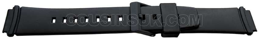 16mm (22mm) Black Buckle