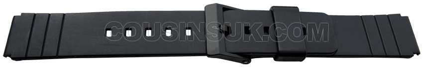 16mm (19mm) Black Buckle