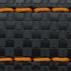 Black/Orange 22mm (22mm)