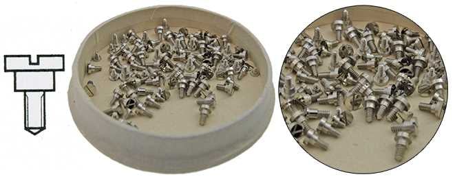Click Screws (Diagram 58)