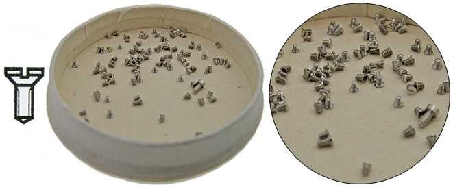 Upper End Piece Screw, Polished Head (Diagram 66)