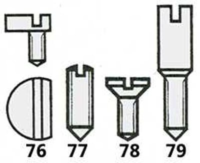 Dial Screws (Pocketwatch) Assorted