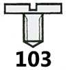 Crown Wheel Screws (Wristwatch) Graded