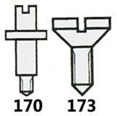 Setting Lever & Setting Lever Spring Screws (Pocketwatch) Graded