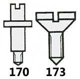 Setting Lever & Setting Lever Spring Screws (Pocketwatch) Graded