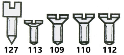 Balance Screws (Wristwatch) Graded