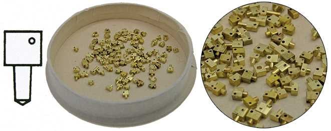 Square Hairspring Studs (Diagram 205)