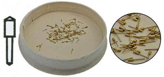 Hairspring Regulating Pins (Diagram 210) with Head