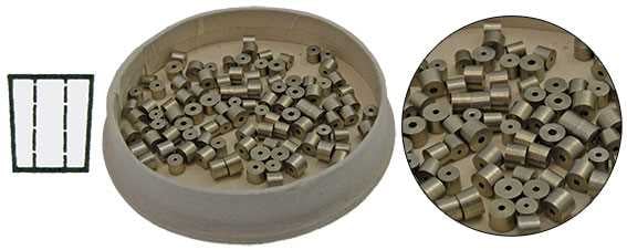 Bushes for Centre Wheel (Diagram 222) Nickel