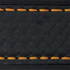 Black/Black(Orange) 22mm (20mm), XL