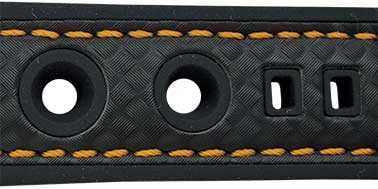 Black/Orange 22mm (20mm), XL