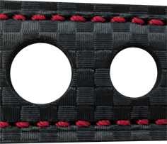 Black/Red 22mm (20mm)