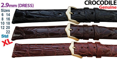 Crocodile (Genuine) Infinity Edge