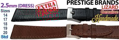 Lizard, All Brands - Generous Taper