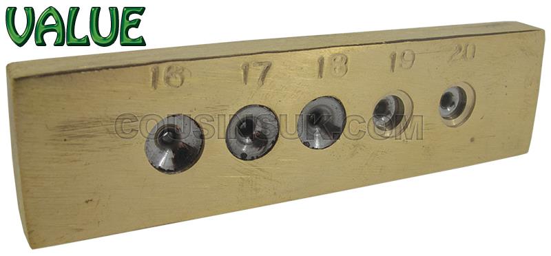 Value, Ø0.90 to 1.60mm (5 Holes)