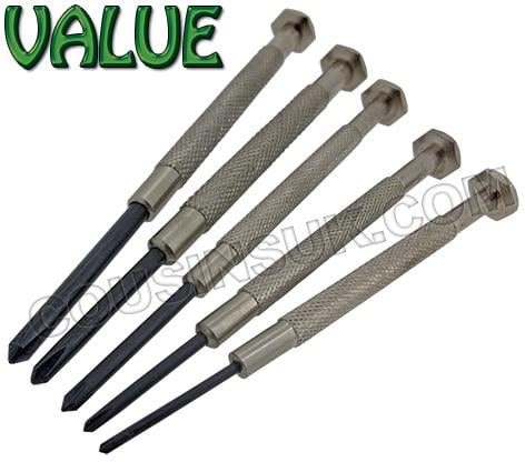 Value Screwdriver Sets, Plastic Wallets
