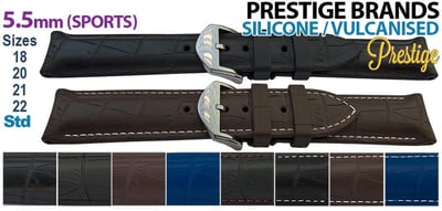 Silicone (Vulcanised) Rolex & More, ISO Swiss
