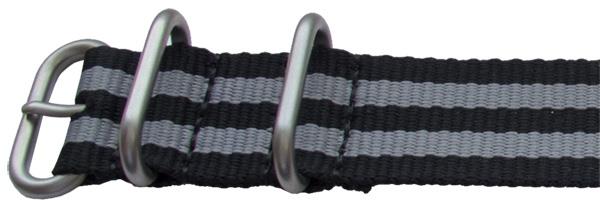 Black/Grey 22mm