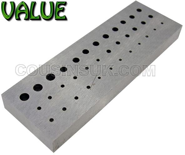Ø0.25 to 2.35mm Holes (55 x 20 x 5mm)