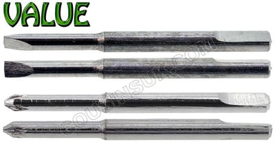 Value, Flat & Crosshead (Steel, Stepped)