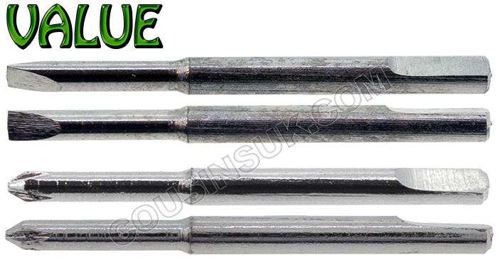 Value, Flat & Crosshead (Steel, Stepped)