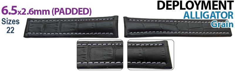 Calf - Stitched White