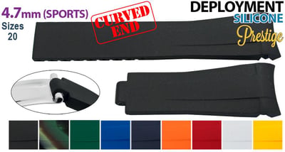Silicone - Rolex, Omega (Curved Ends)