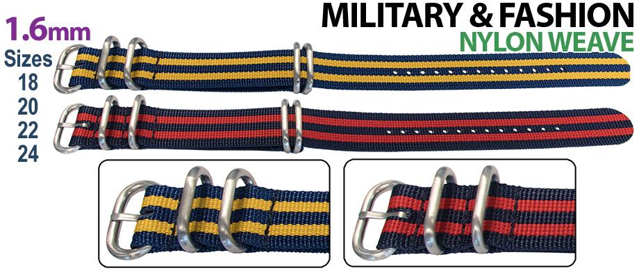 2 Stripes - Seatbelt (5 Rings)