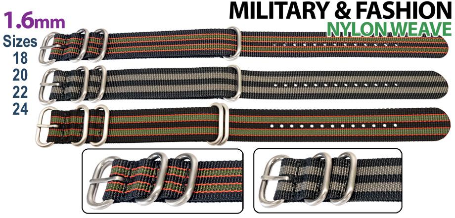 2 Stripes - Seatbelt, JB 007 (4 & 5 Rings)