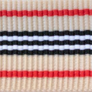 Beige/red/black/white 22mm