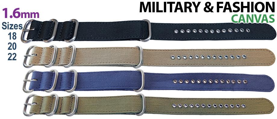 1 Colour - Canvas (4 Rings)