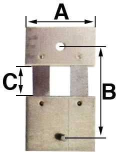 B = 13.0mm (A = 10.0mm & C = 4.0mm)