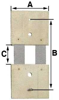 B = 26.0mm (A = 14mm & C = 7.0mm)